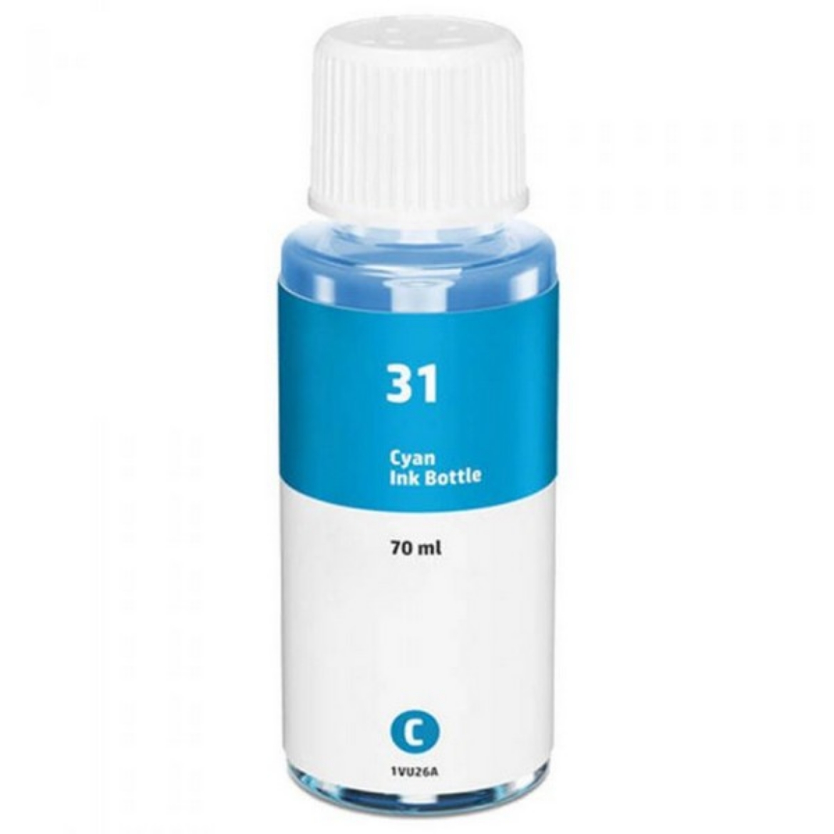 Picture of HP 1VU26AN (HP 31) Cyan Ink Bottle (8000 Yield)