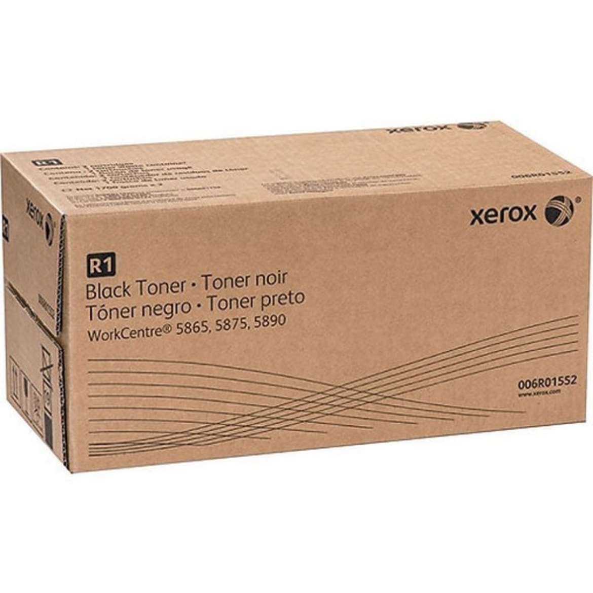 Picture of Xerox 006R01552 (6R1552) Black Toner Cartridge (55000 Yield)