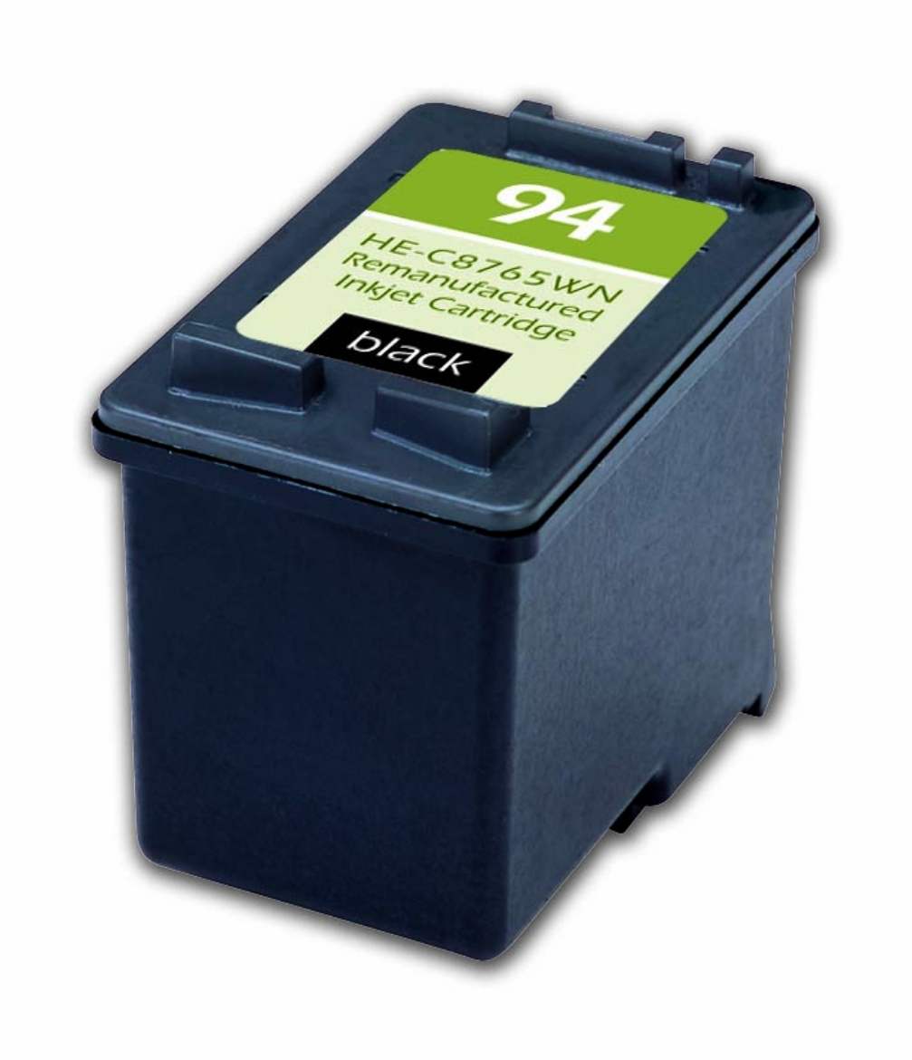 Picture of Remanufactured C8765WN (HP 94) Black Ink Cartridge (480 Yield)