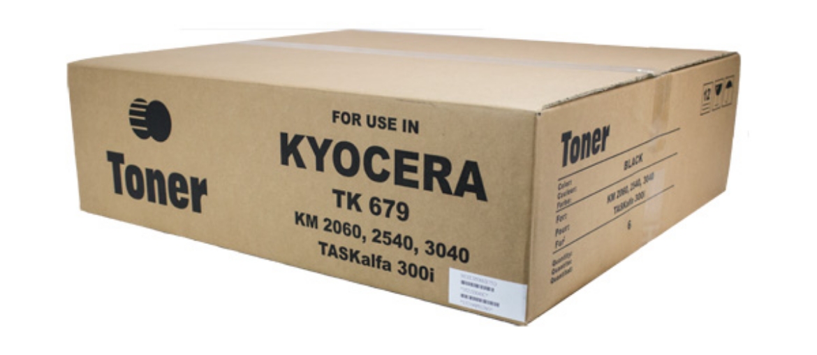 Picture of Compatible 1T02H00US0 (TK-677, TK-675) Black Toner Cartridge (20000 Yield)