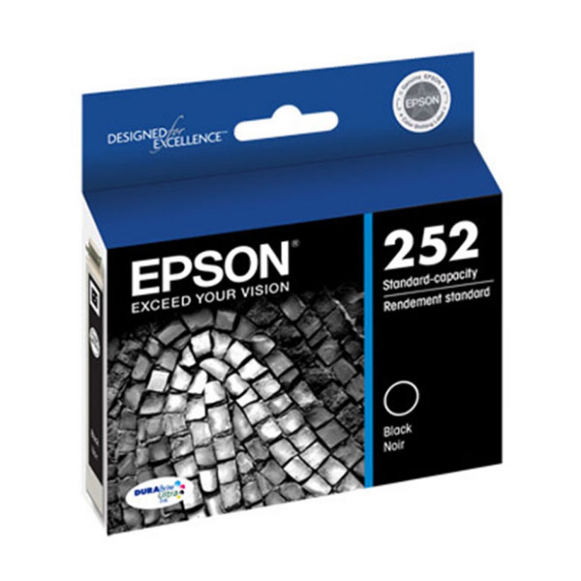 Picture of Epson T252120 (Epson T252) Black Inkjet Cartridge (350 Yield)