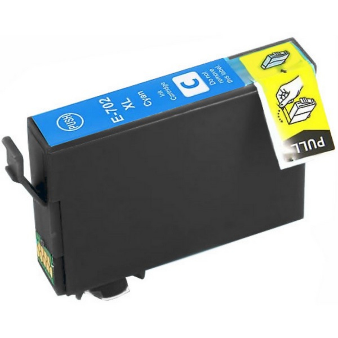 Picture of Epson T702XL220 (Epson 702XL) Ultra High Yield Cyan Inkjet Cartridge (950 Yield)