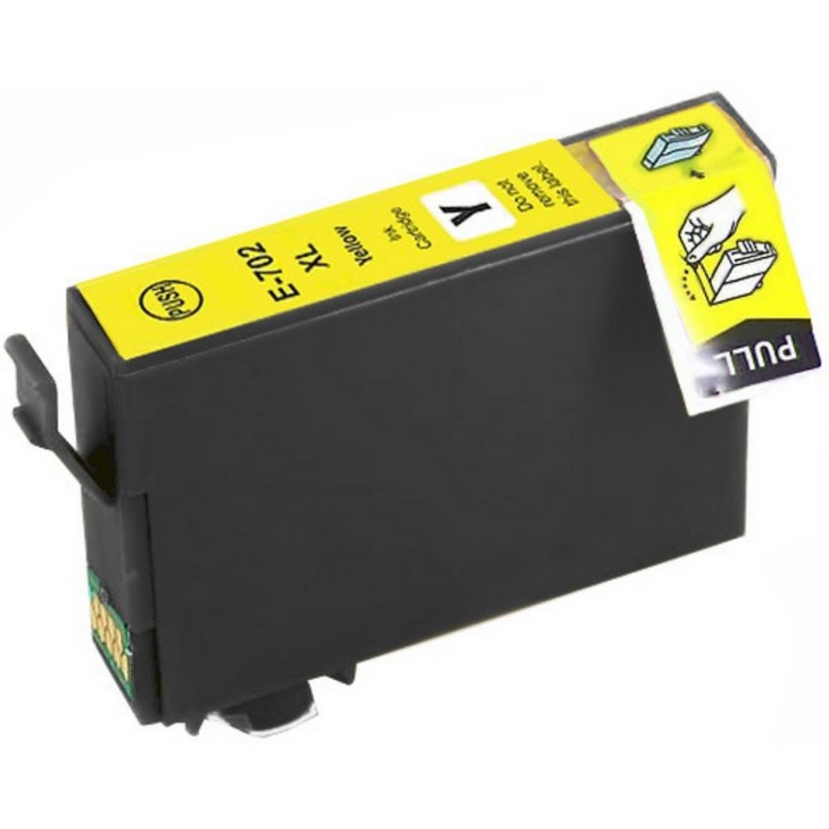 Picture of Epson T702XL420 (Epson 702XL) Ultra High Yield Yellow Inkjet Cartridge (950 Yield)