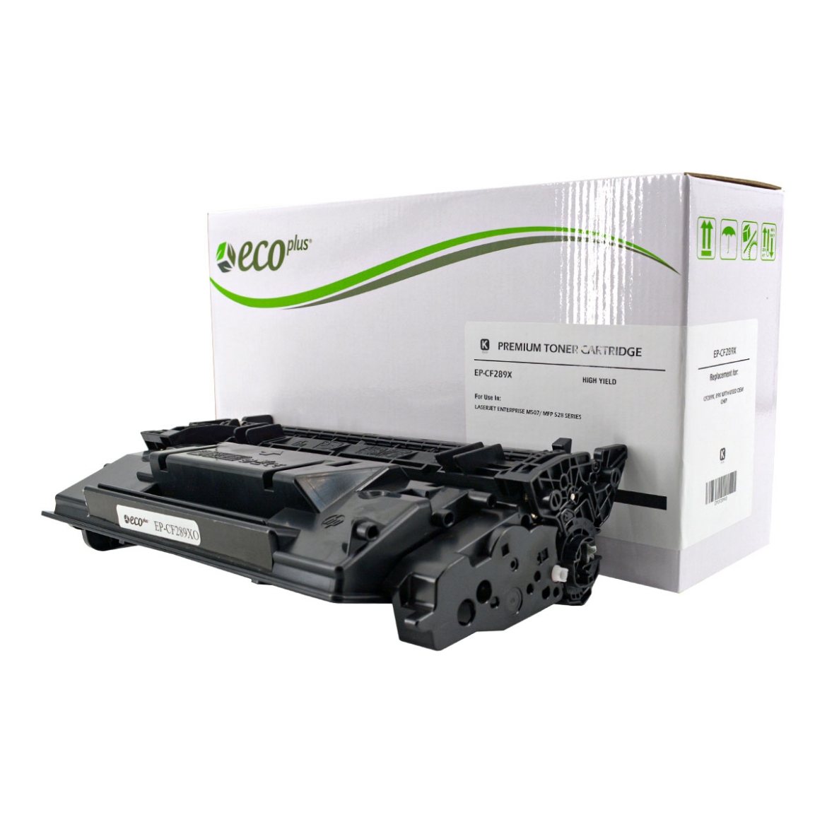Picture of EcoPlus Reman CF289X (HP 89X) High Yield Black Toner Cartridge (10000 Yield)