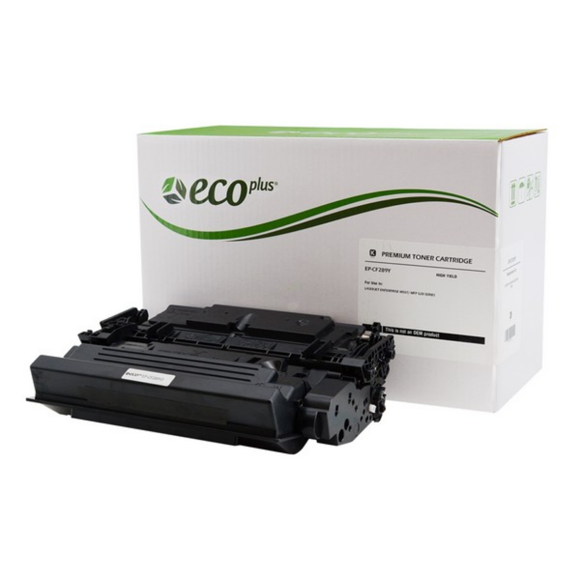 Picture of EcoPlus Reman CF289Y (HP 89Y) Extra High Yield Black Toner Cartridge (20000 Yield)