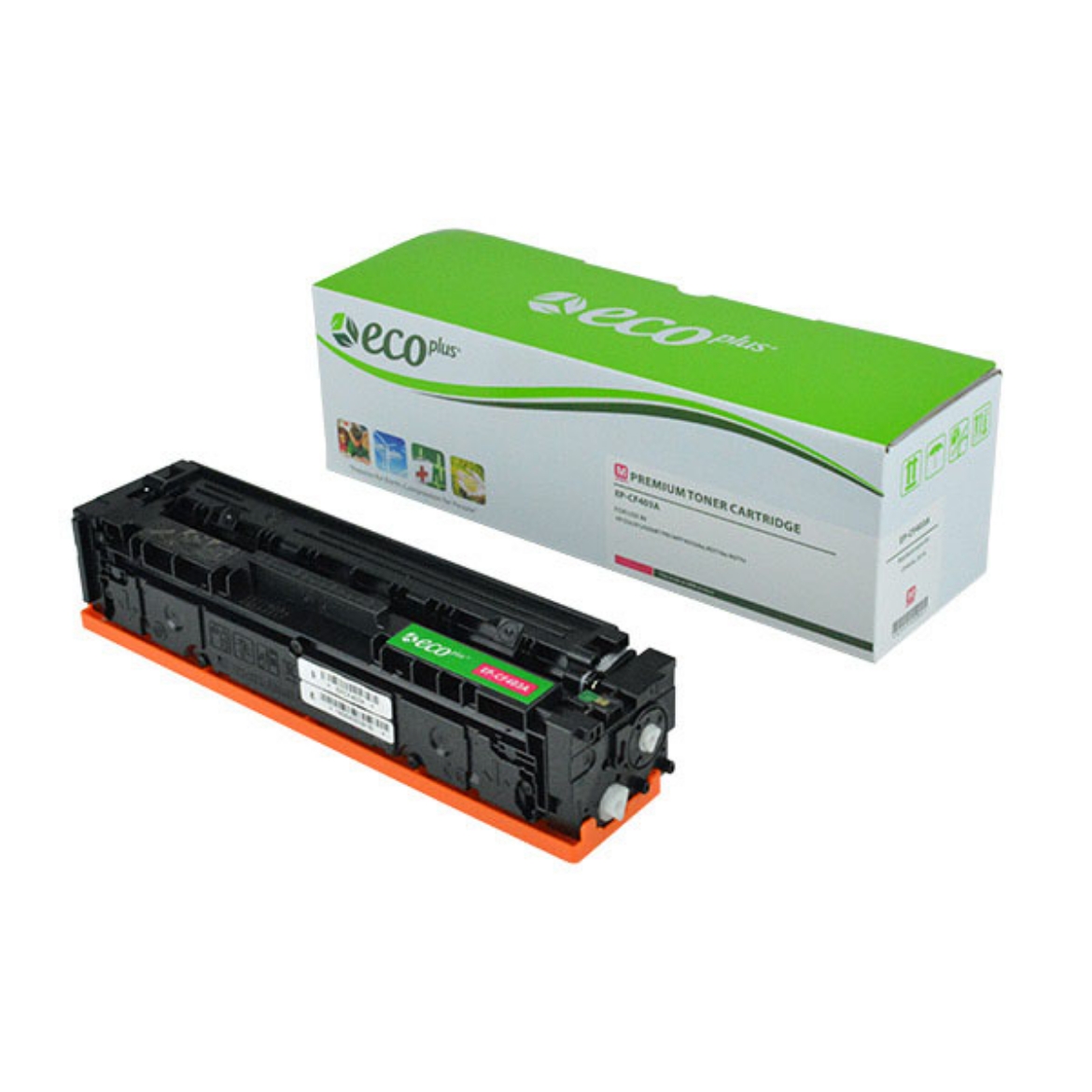 Picture of EcoPlus Reman CF403A (HP 201A) Magenta Toner Cartridge (1400 Yield)