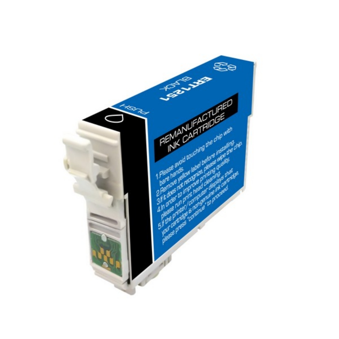 Picture of Compatible T125120 (Epson 125) Black Ink Cartridge (385 Yield)