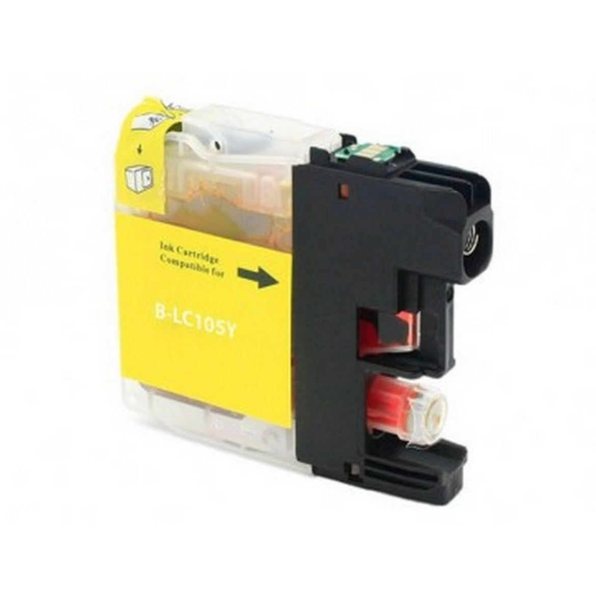 Picture of Brother LC105Y Extra High Yield Yellow Ink Cartridge (1200 Yield)