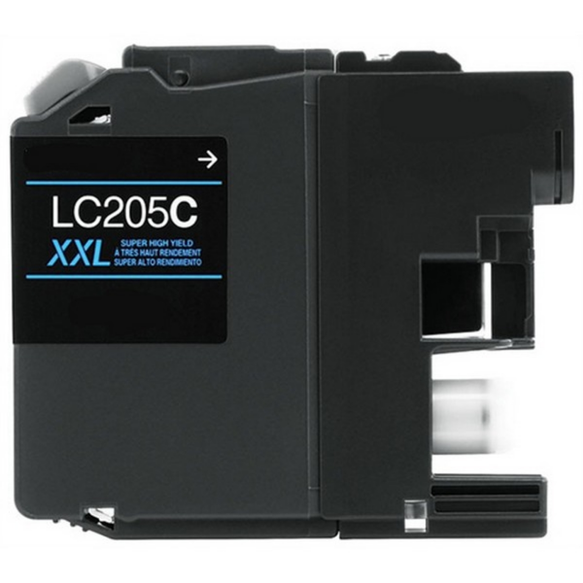 Picture of Brother LC205C Super High Yield Cyan Ink Cartridge (1200 Yield)