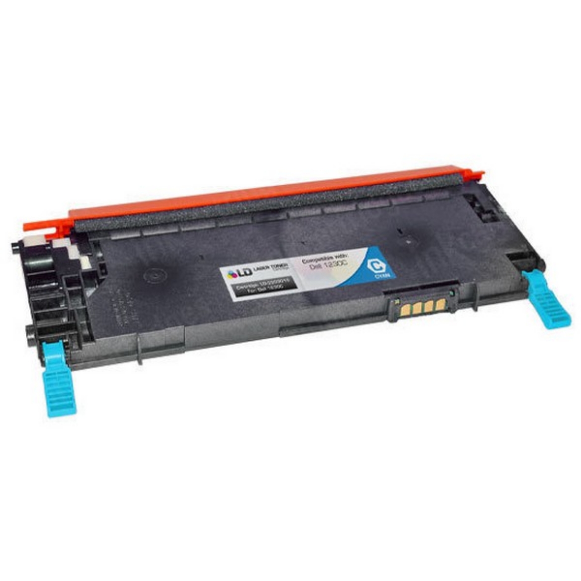 Picture of Dell J069K (330-3581, C815K, 330-3015) Cyan Toner Cartridge (1000 Yield)