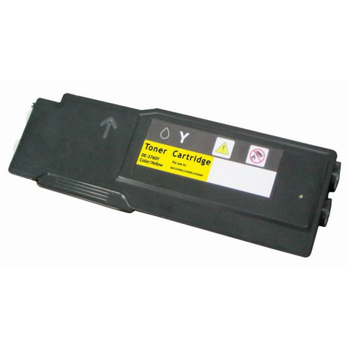 Picture of Dell F8N91 (331-8430, MD8G4) Extra High Yield Yellow Toner Cartridge (9000 Yield)