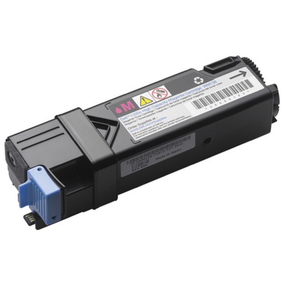 Picture of Dell KU054 (310-9062, PN124) Yellow Toner Cartridge (2000 Yield)