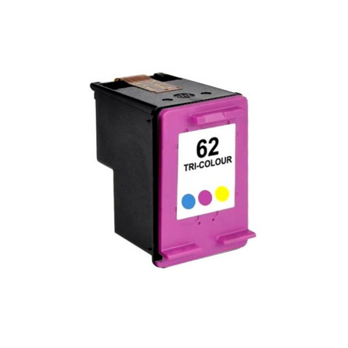 Picture of HP C2P06AN (HP 62) Tri-Color Ink Cartridge (165 Yield)
