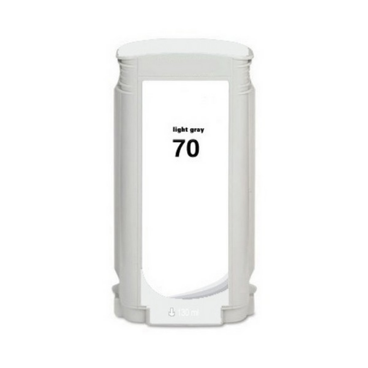 Picture of HP C9451A (HP 70) Light Gray Pigment Inkjet Cartridge (130 ml)