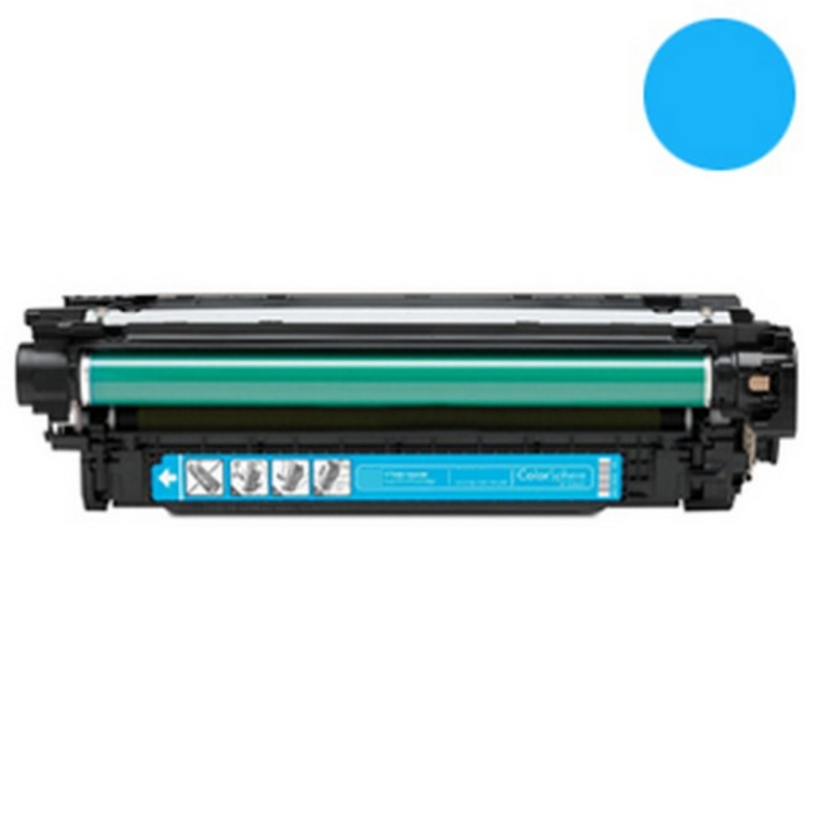 Picture of HP CE401A (HP 507A) Cyan Toner Cartridge (7000 Yield)