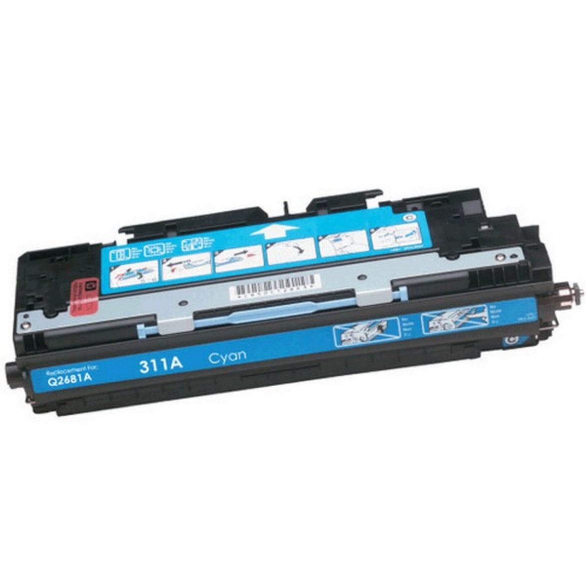 Picture of HP Q2681A (HP 311A) Cyan Toner Cartridge (6000 Yield)