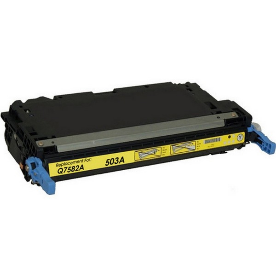 Picture of HP Q7582A (HP 503A) Yellow Toner Cartridge (6000 Yield)
