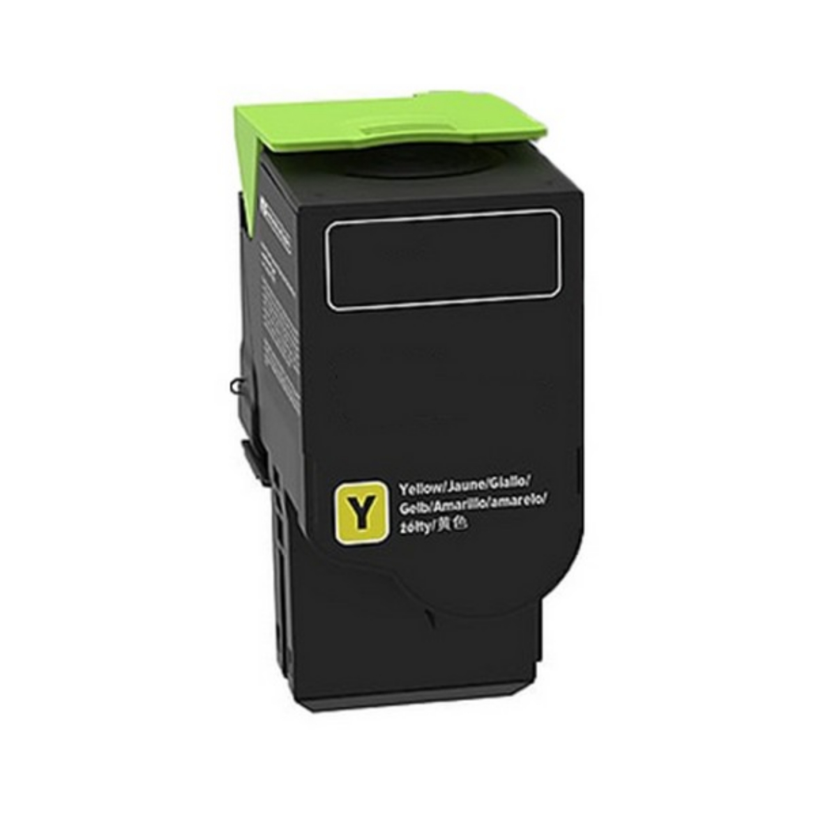 Picture of Lexmark 78C1XY0 Extra High Yield Yellow Toner Cartridge (5000 Yield)